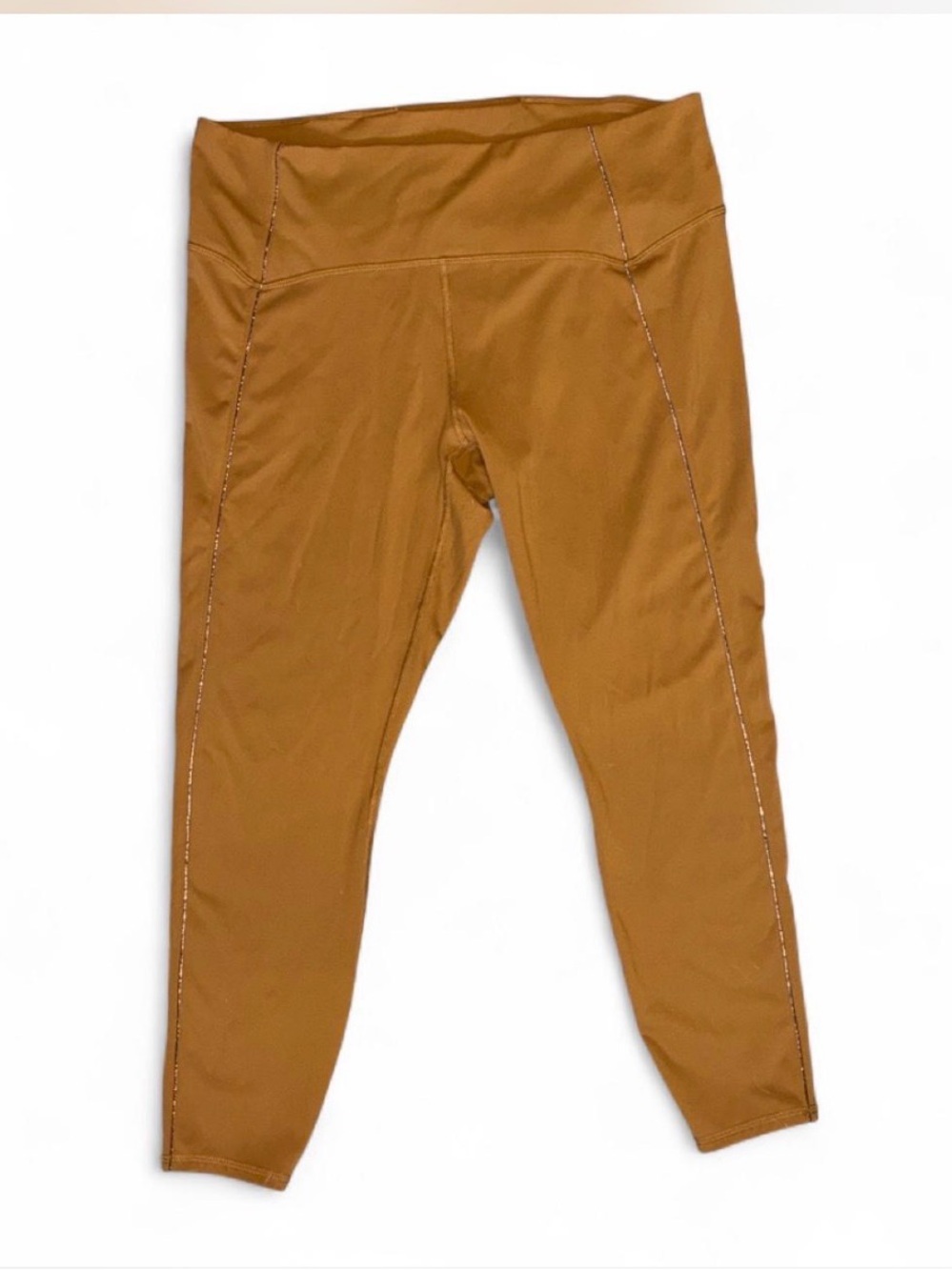 Caramel Cropped Tank and High-Waist Shorts Set - Picture 5 of 5
